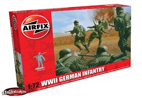 WWII German Infantry 1:76 (A00705)