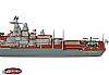 Russian nuclear cruiser Petr Velikiy (9017)