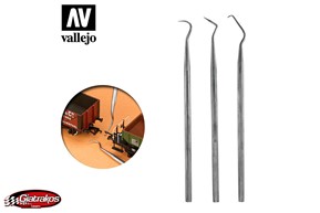 Set of 3 Stainless Steel Probes (T02001)