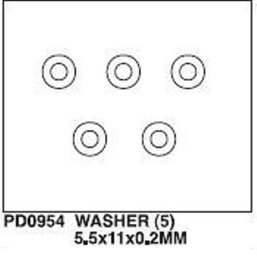 PD0954 AXLE SHIM