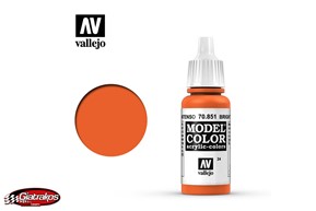 Acrylic Bright Orange - Vallejo (70851)