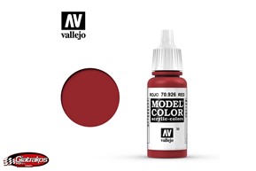 Acrylic Color Red - Vallejo (70926)