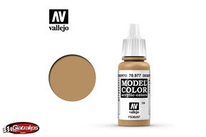 Acrylic Color Desert Yellow - Vallejo (70977)