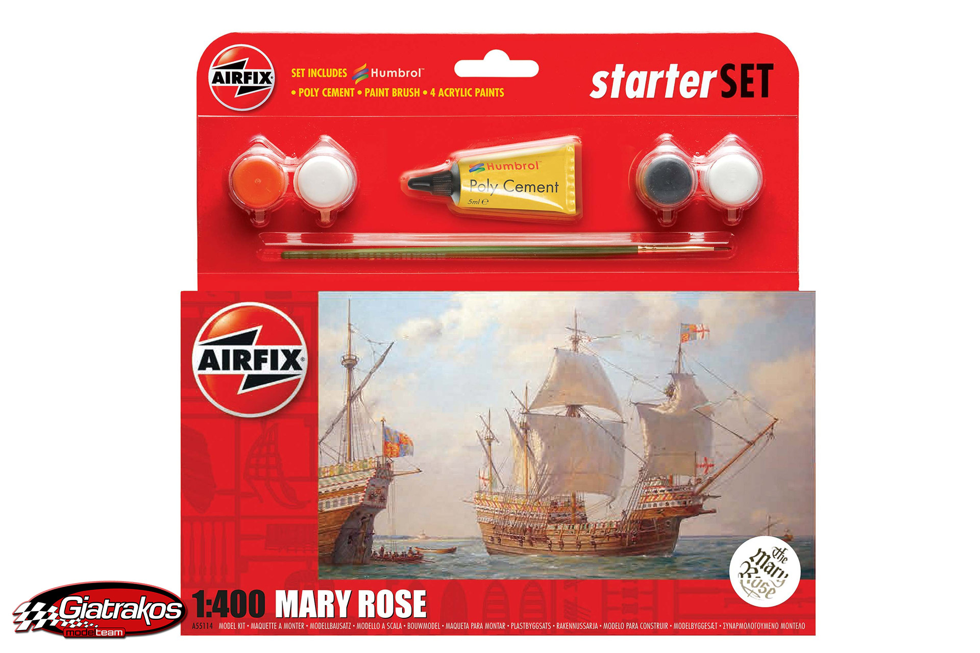 Mary Rose 1:400 Starter Set (55114)