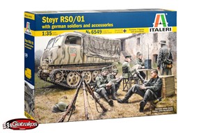Steyr RSO/01 with German Soldiers (6549)