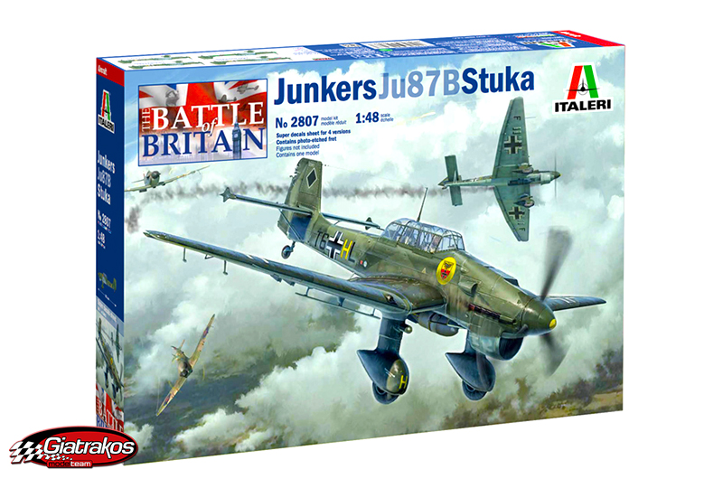 Junkers JU-87B Stuka, battle of Britain (2807)