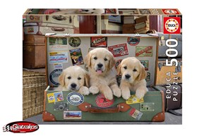 Puppies In The Luggage 500pcs (17645)