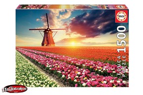 Puzzle Tulips Landscape 1500pcs (18465)