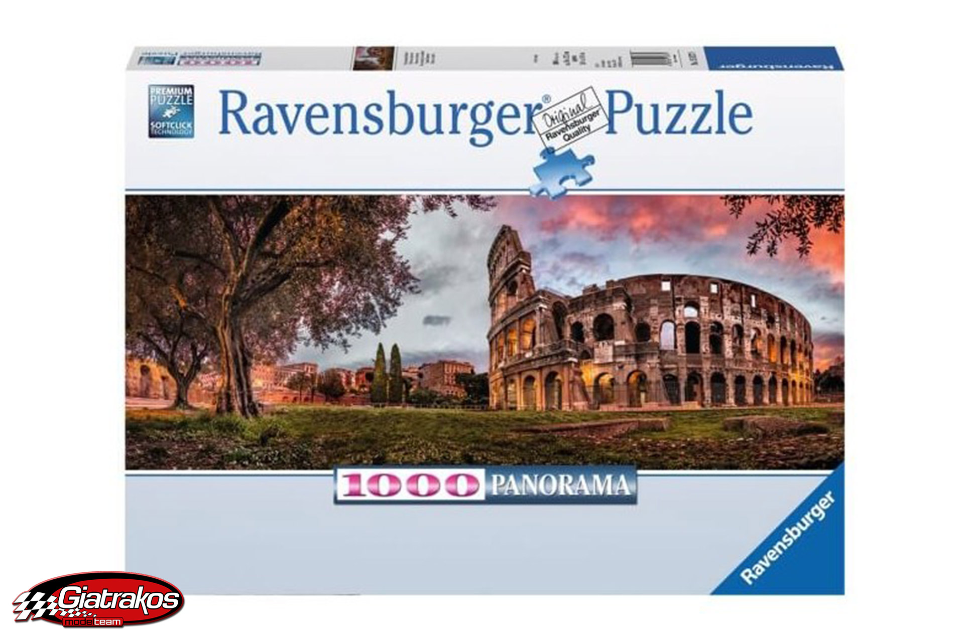 Sunset Colosseum Panorama Puzzle (150779)