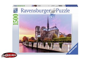 Picturesque Notre Dame, Puzzle (163458)