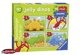 Jolly Dinos, Παζλ Δεινόσαυροι (072897)