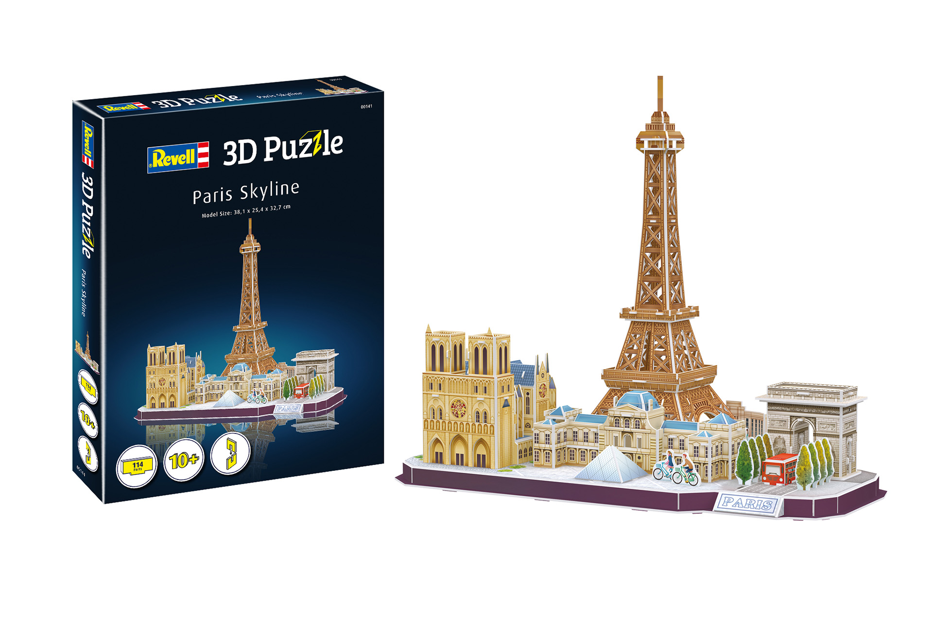 3D Puzzle Paris Skyline (00141)
