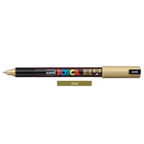 Μαρκαδόρος POSCA PC-1MR GOLD 25