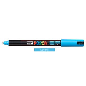 Μαρκαδόρος POSCA PC-1MR LIGHT BLUE 8