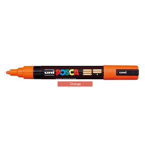 Μαρκαδόρος POSCA PC-5M ORANGE 4