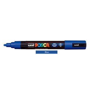 Μαρκαδόρος POSCA PC-5M BLUE 33