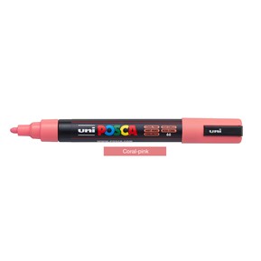 Μαρκαδόρος POSCA PC-5M CORAL PINK 66