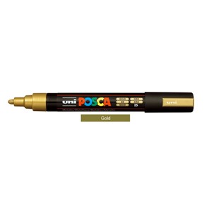 Μαρκαδόρος POSCA PC-5M GOLD 25