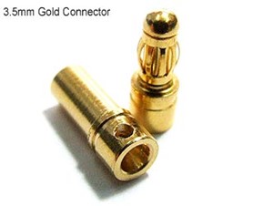 Gold Connectors 3.5mm