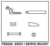 PD6002 BODY MOUNT