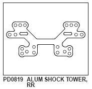 PD0819 RR Shock Tower