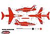 RAF Red Arrows Hawk 2015 (55202)