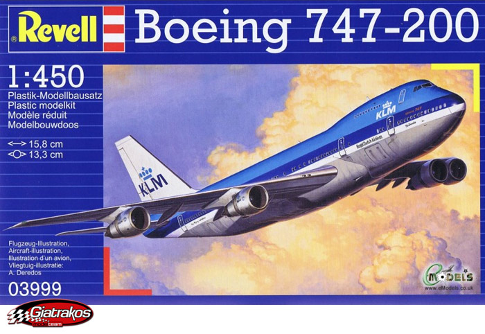 BOEING 747-200 1:450 (03999)