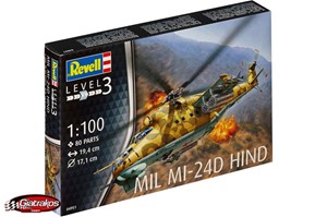 MIL MI-24D HIND 1:100 (04951)
