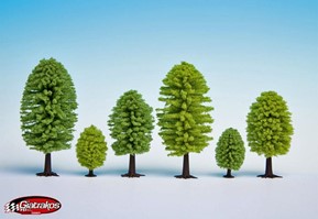 Noch Deciduous Trees 5-9cm (26901)
