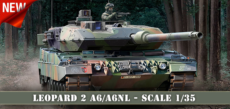 Leopard 2 A6/A6NL Scale 1/35 (03281)