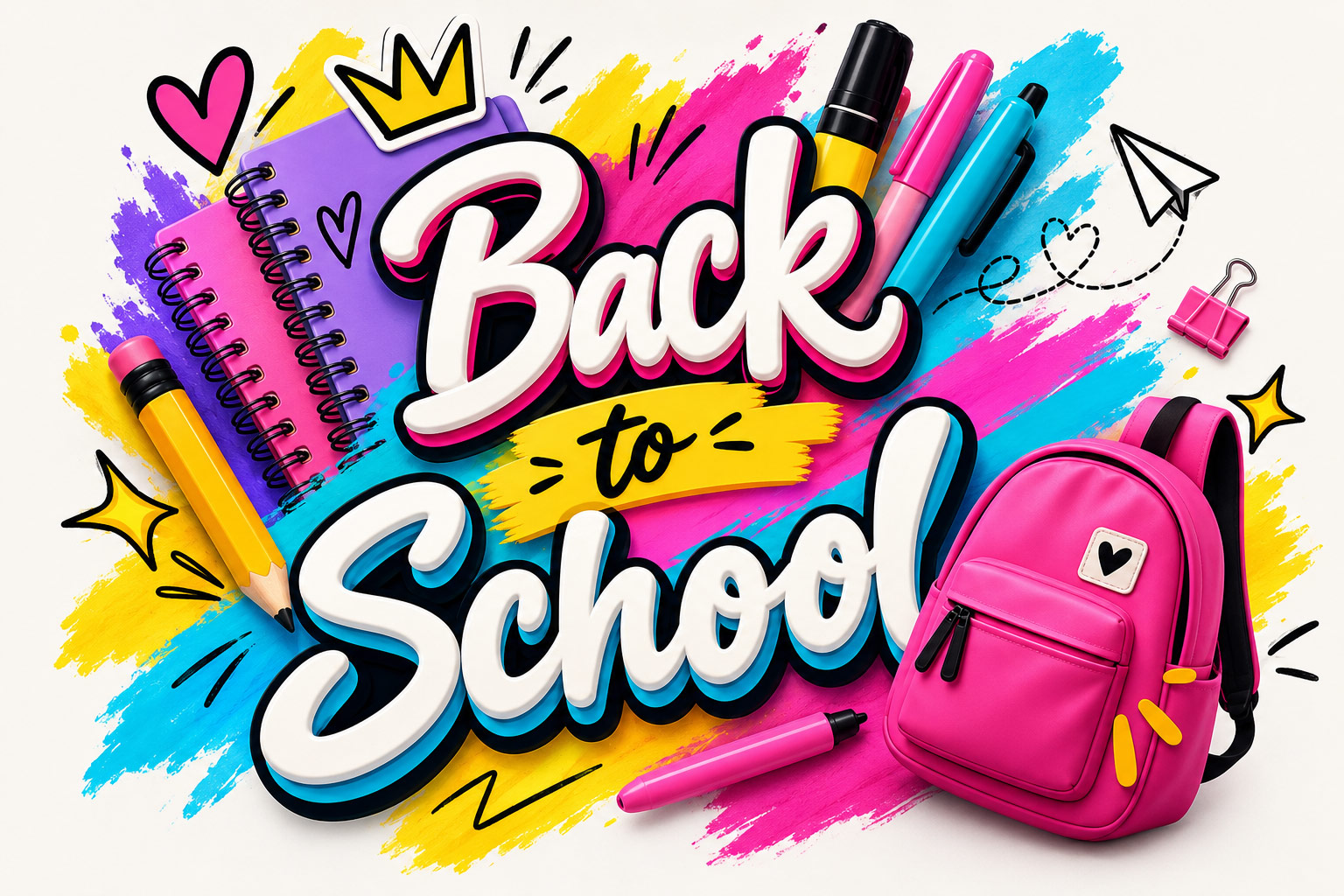 BACK TO SCHOOL στο Βιβλιοχαρτοπωλείο Giatrakos